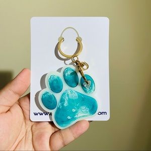 Paws Keychain/Resin Keychain